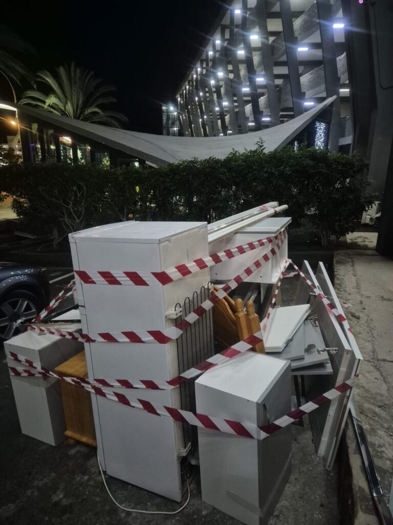 nocne wlamanie apartament turystyczny gran canaria