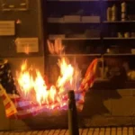 protest flaga usa konsulat las palmas gran canaria wenezuela