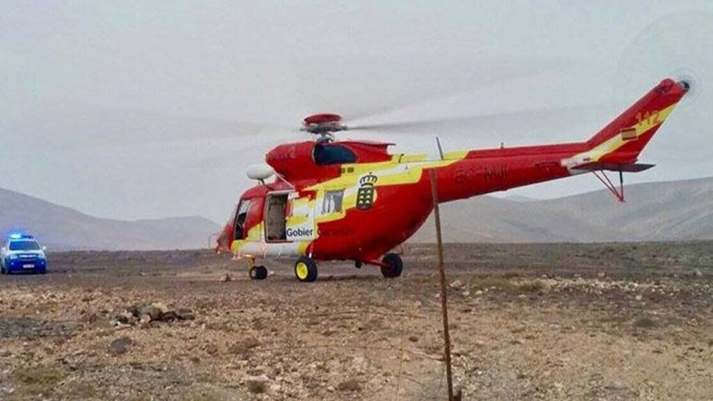 wypadek barranquismo pino gordo gran canaria