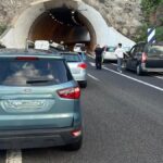wypadek dachowanie gc 2 santa maria guia gran canaria