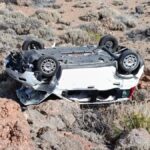 wypadek park narodowy teide auto spadlo 15 metrow