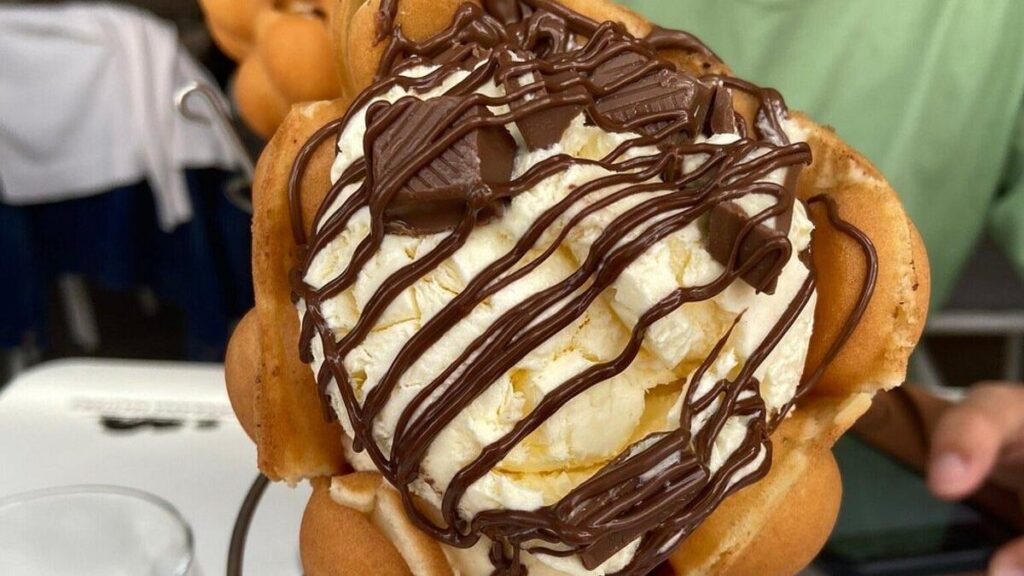 bubble waffle cafe los cristianos teneryfa