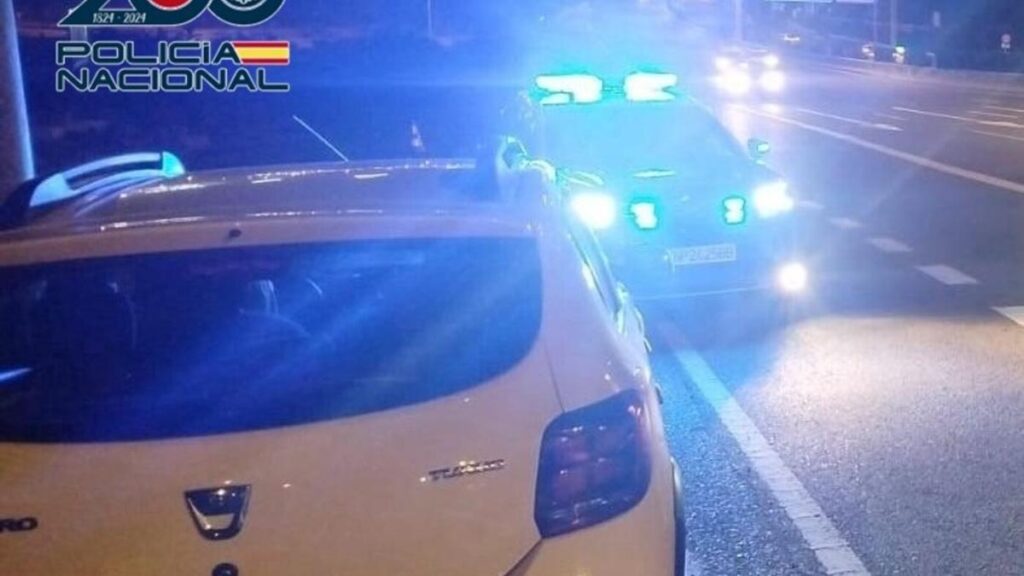 kierowca pod prad autostrada gc 1 gran canaria