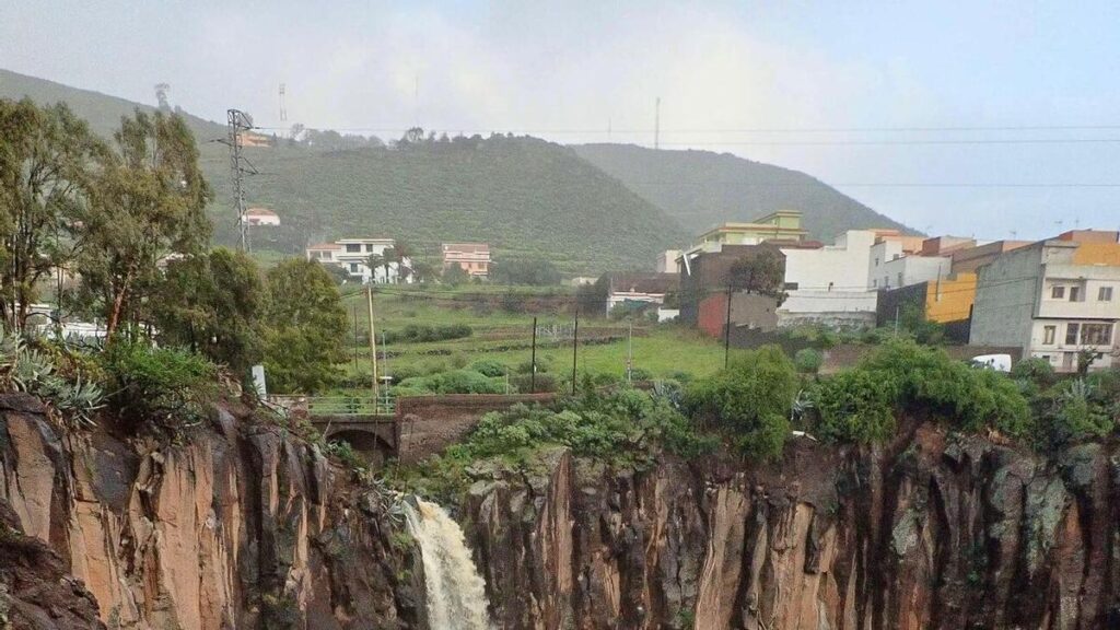 polarne nize wodospady teneryfa barranco de santos