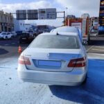 pozar samochodu lz 20 lanzarote akcja pracownikow stacji