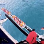 ratunek z morza la bombilla la palma kobieta uratowana