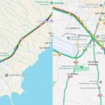 wypadki korki teneryfa tf1 tf5 piatek