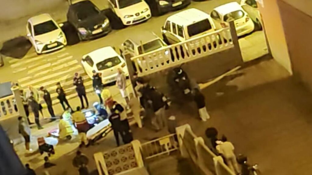 napad nozem porachunki las palmas mesa lopez