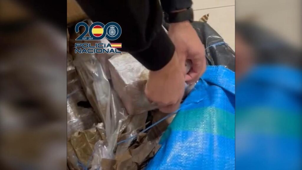 prawie tona haszyszu przechwycona port lanzarote 1