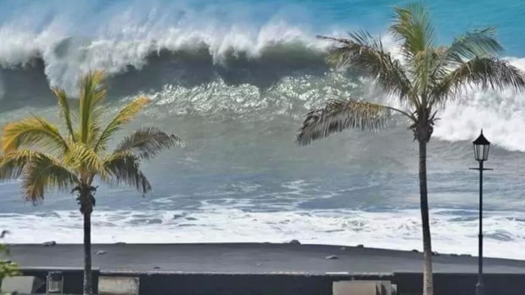 tazacorte alarm bez falochronu nie ma plazy