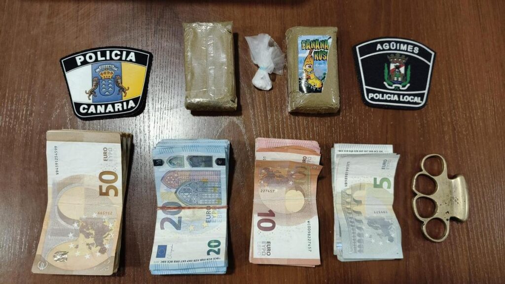 zatrzymanie narkotyki bron aguimes gran canaria