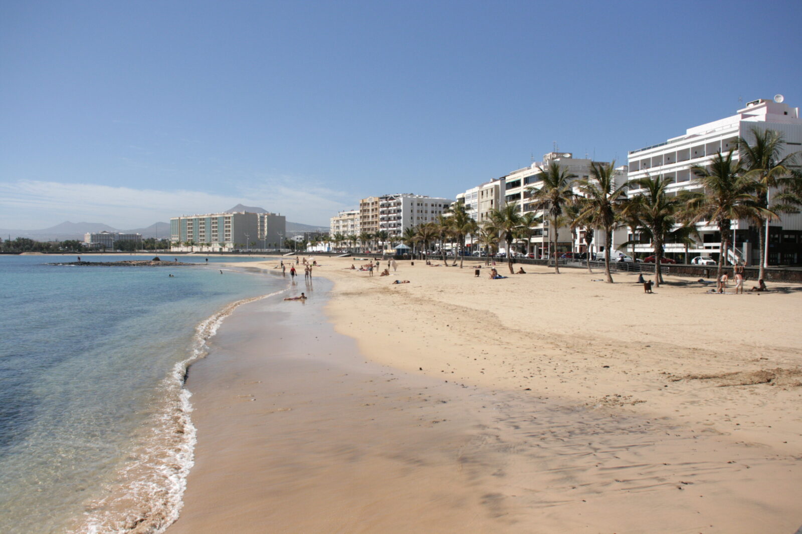 playa del reducto arrecife