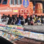 cayuco migranci teneryfa sztorm therese