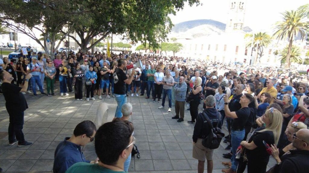 protest samozatrudnionych wyspy kanaryjskie marzec 2026