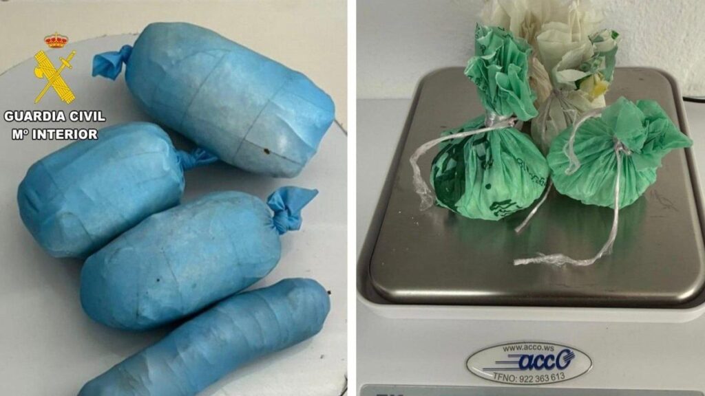 przemyt narkotykow wiezienie tenerife ii body packing