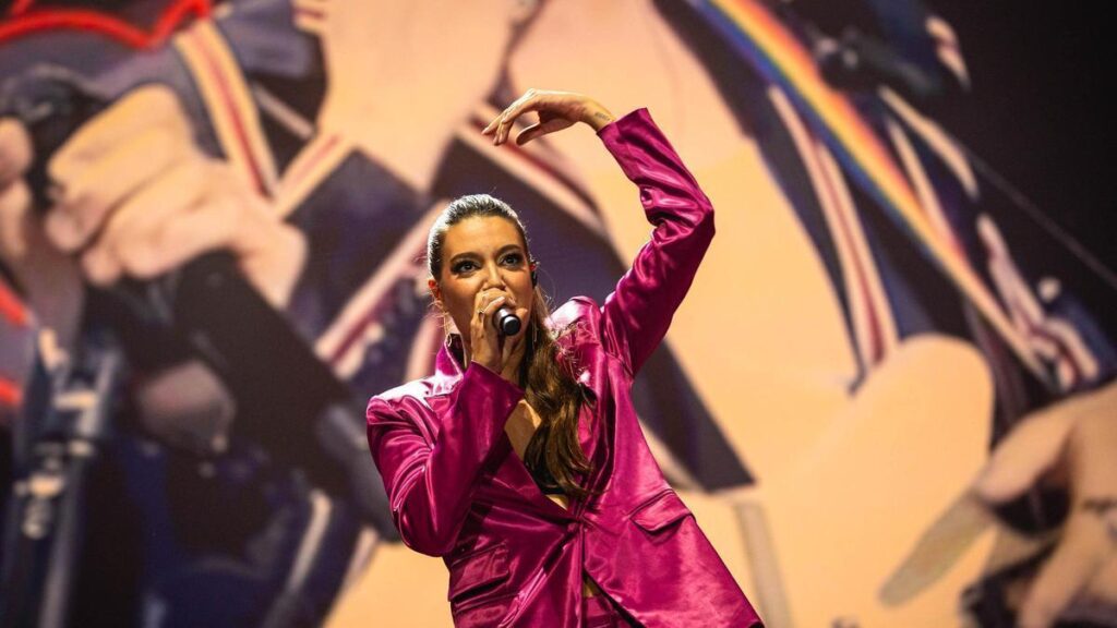 ana guerra koncert chiny deszcz