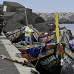 cayuco 169 migrantow el hierro port la estaca