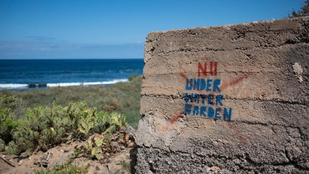 greenpeace protest ocean citizen tenerife