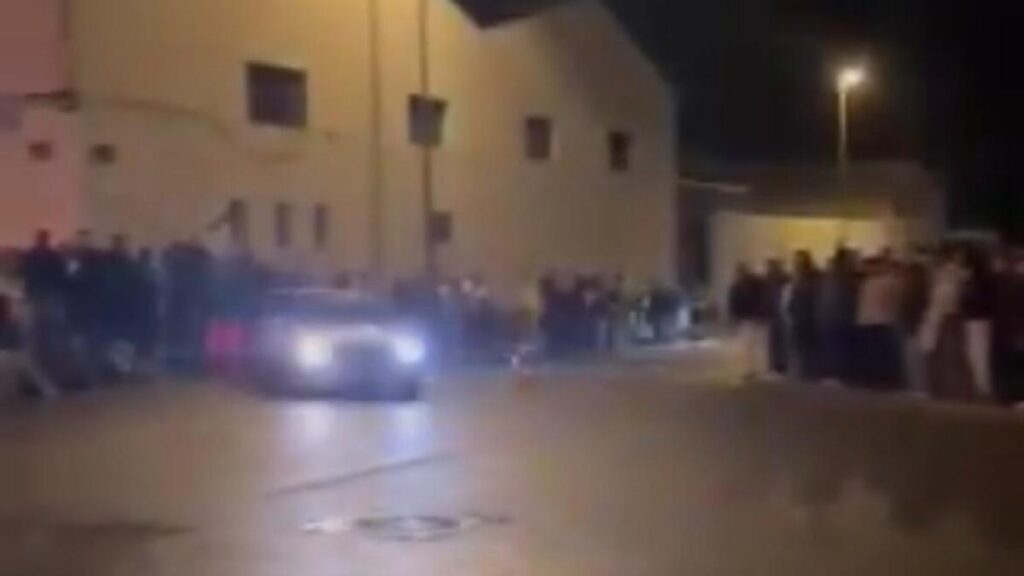 nielegalne wyscigi las palmas gran canaria policja interwencja