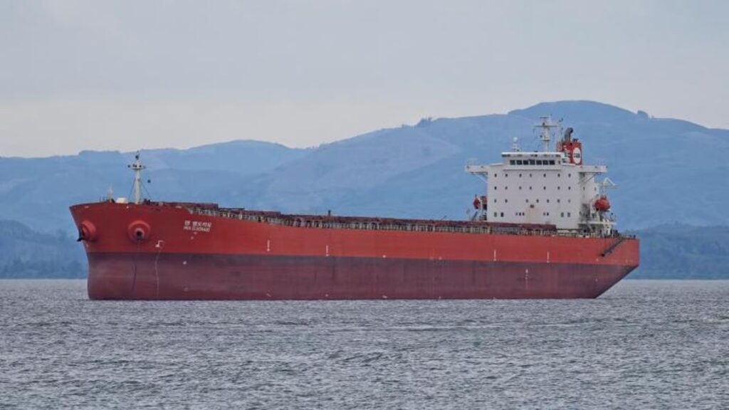 rosyjski statek weglowiec zatrzymany szwecja gran canaria