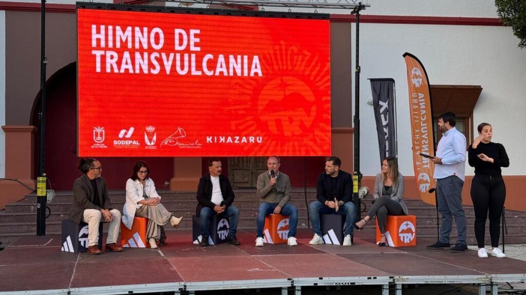 hymn transvulcania 2026 la palma