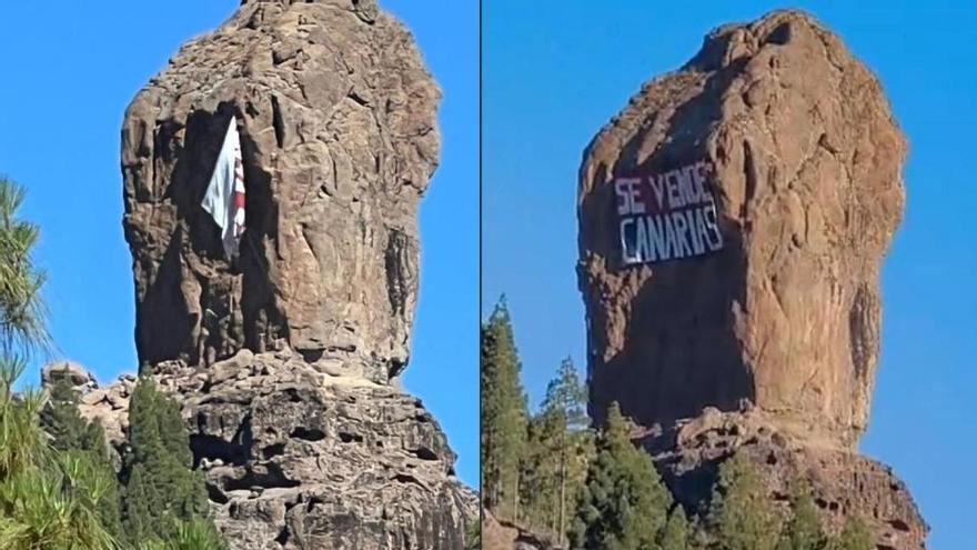 wandalizm na roque nublo transparent se vende canarias