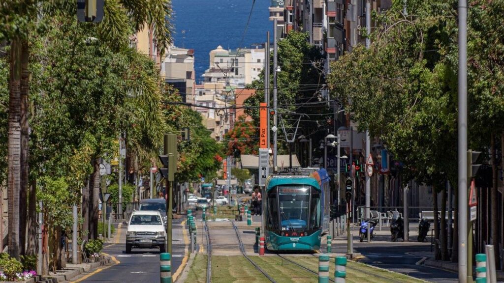 zmiany ruchu rondo santa cruz teneryfa prace torowe