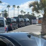 chaos autobusy tenerife south aena spotkanie