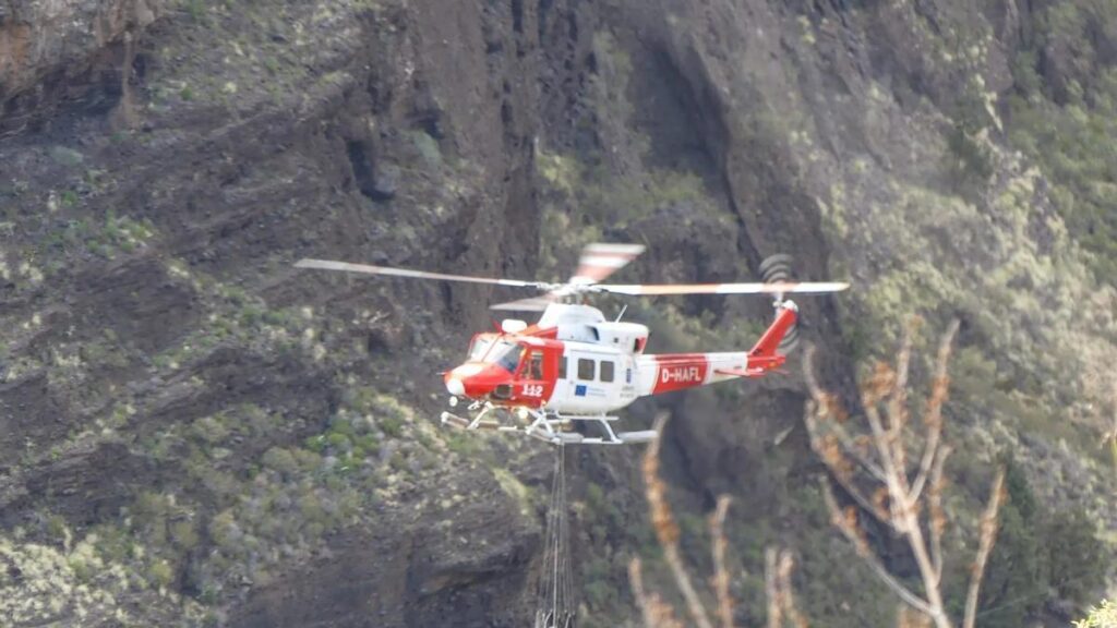 helikopter ges ratuje turyste guigui gran canaria