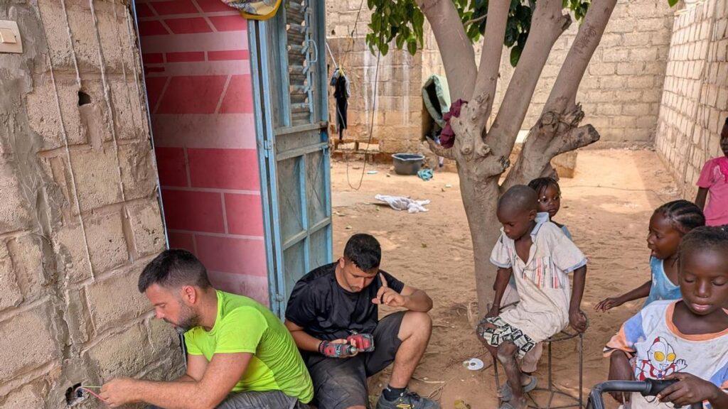 kanaryjscy uczniowie system nawadniania naira senegal