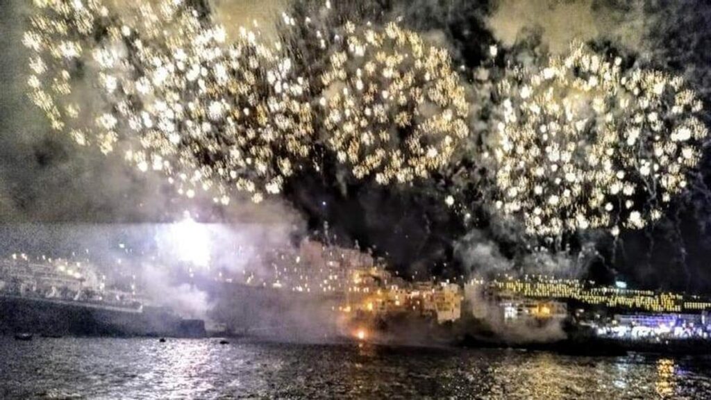 pokaz sztucznych ogni puerto de santiago 2026
