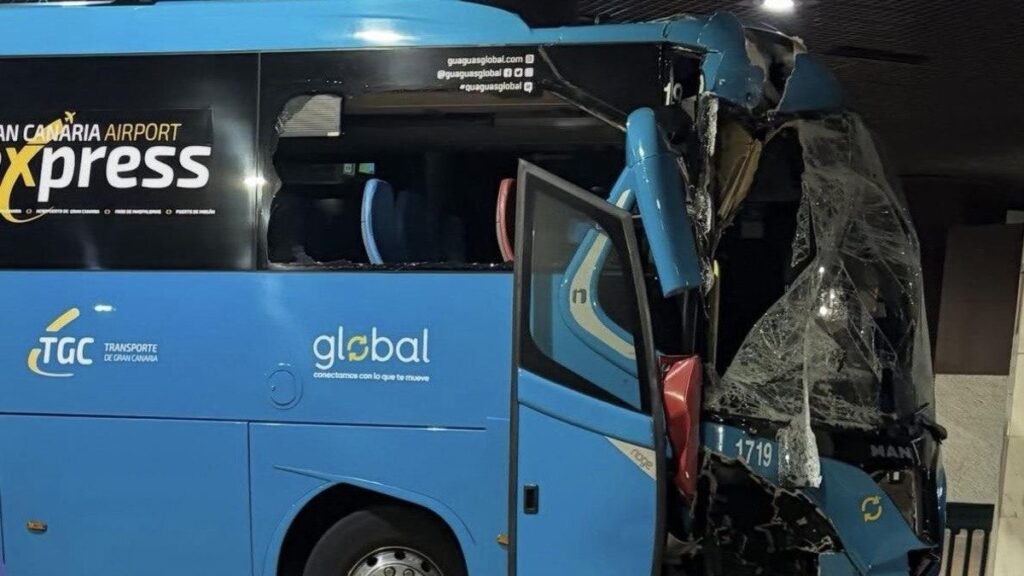 autobus kolizja stacja santa catalina