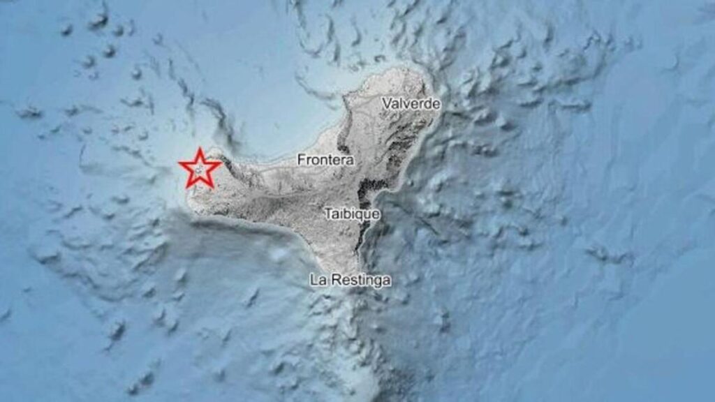 trzesienie ziemi el hierro teneryfa