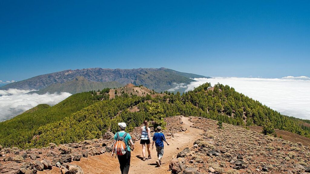 turystyka la palma wzrost poerupcji