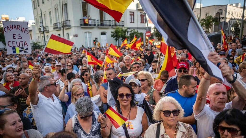 kanaryjskie protesty solidarnosc z ceuta