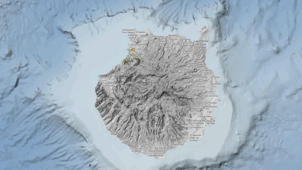 seria trzesien ziemi agacte gran canaria