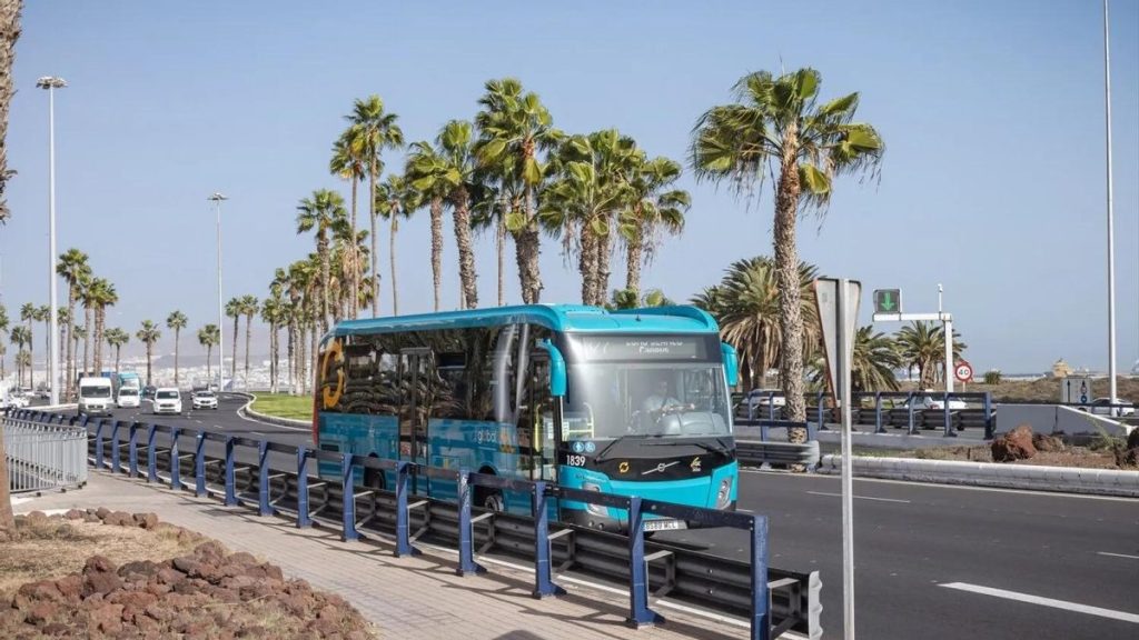 priorytet mieszkancy autobusy wyspy kanaryjskie