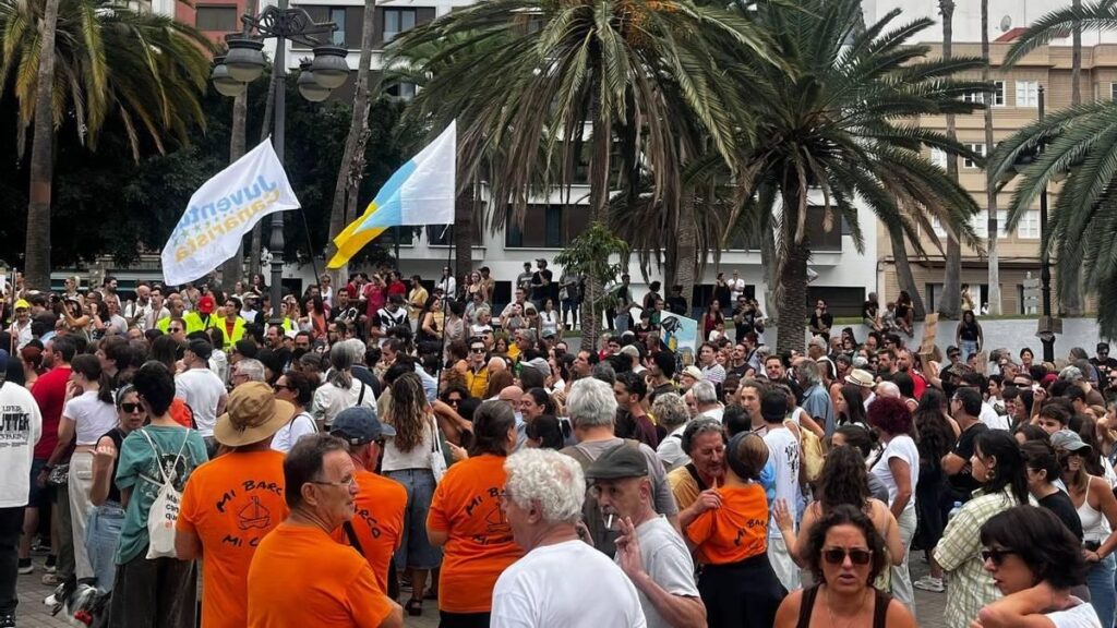 protest mieszkaniowy gran canaria