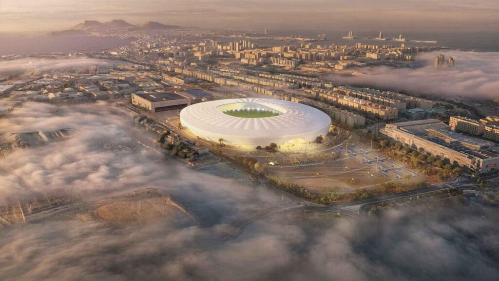 remont stadionu gran canaria mundial 2030