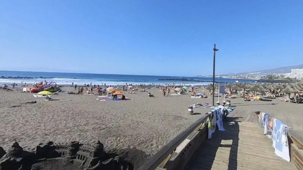 wypadek mur playa de troya adeje teneryfa
